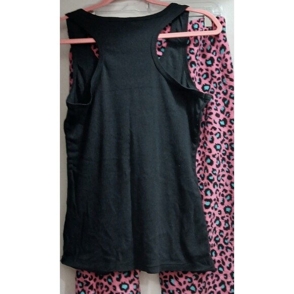 NO BOUNDARIES Soft Leopard Sleep Lounge Set Junior’s XL 15-17 Animal Print Note - Picture 5 of 9